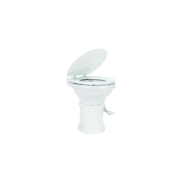 Camco 41710 Premium Ceramic RV Toilet, White