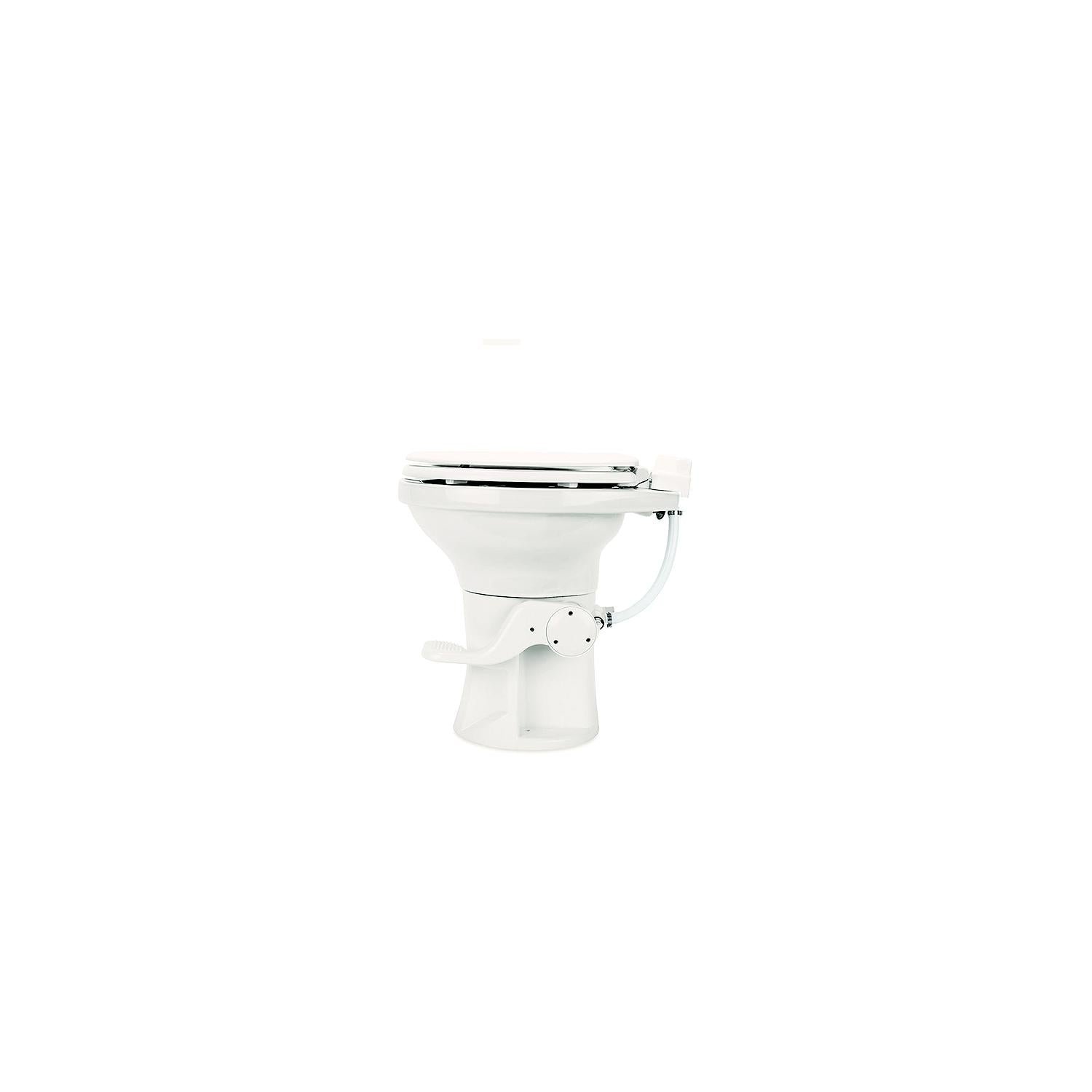 Camco 41715 Premium Ceramic RV Toilet, Bone