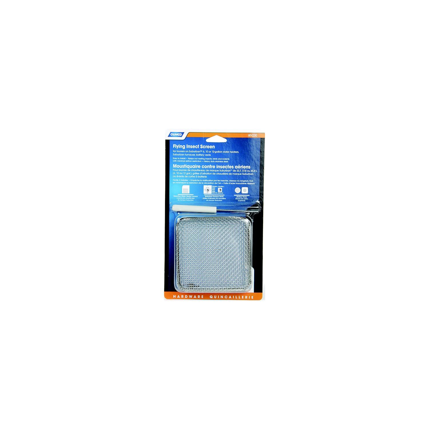 Camco 42150 Water Heater Flying Insect Screen