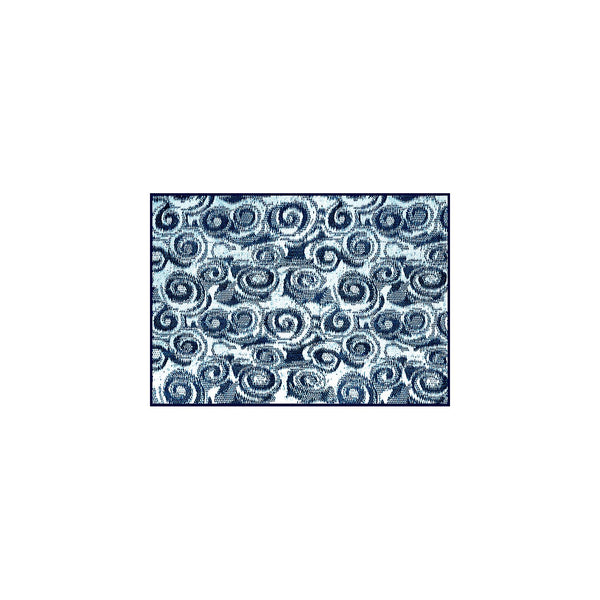Camco 42841 Open Air Outdoor Mat 8' x 16', Blue Swirl