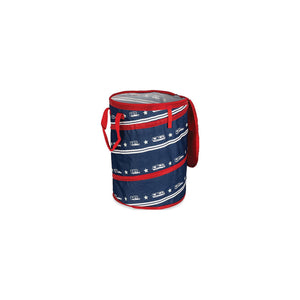 Camco 42995 Pop-Up Utility Container, Red/White/Blue Patriotic, 30 Gal.