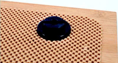 Camco 43571 Universal 19 5/8" Ã— 17 1/2" Bamboo Silent RV Stove Top Cover