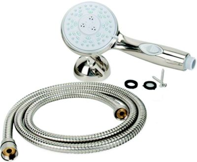 Camco 43748 Premium Rv/Marine Shower Hose Only, Brushed Nickel