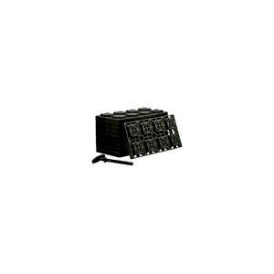 Camco 44525 FasTen 4 x 2 Leveling Blocks, Brown, 10/pk