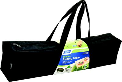 Camco 51895 Compact Bamboo Folding Table