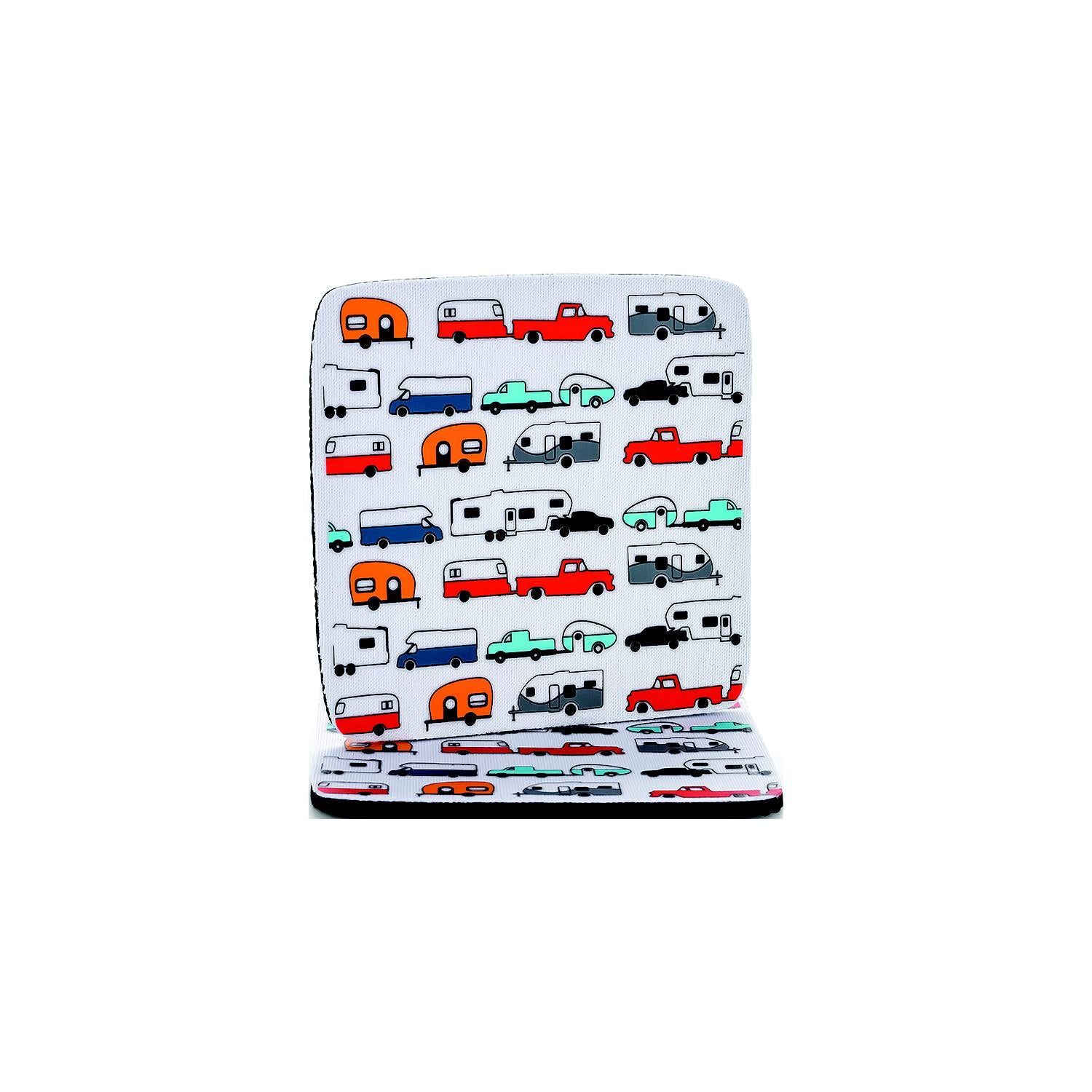 Camco 53231 Neoprene Coaster RV Pattern 2 Pack