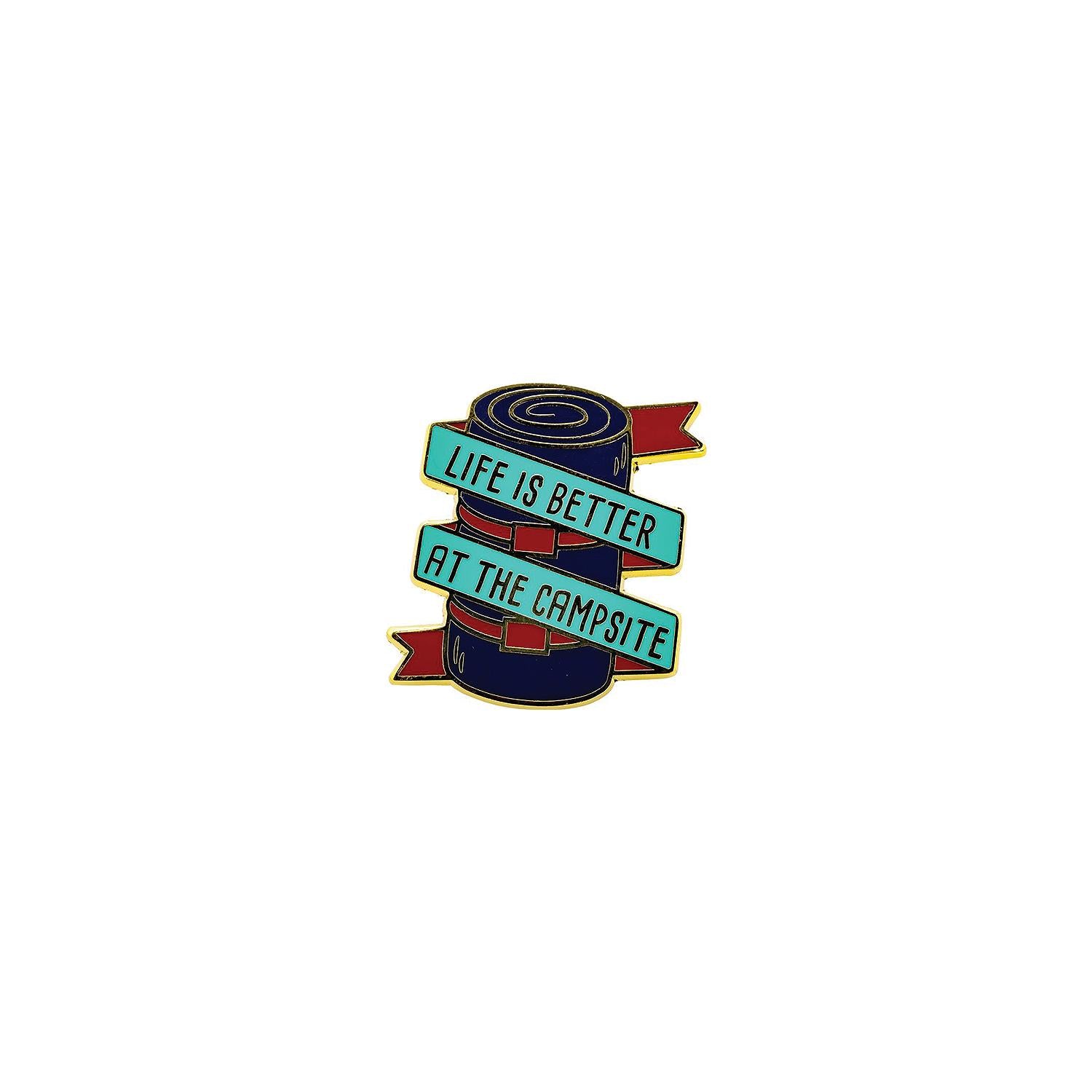 Camco 53264 Enamel Pin, Sleeping Bag