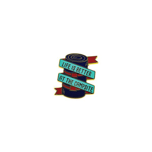 Camco 53264 Enamel Pin, Sleeping Bag