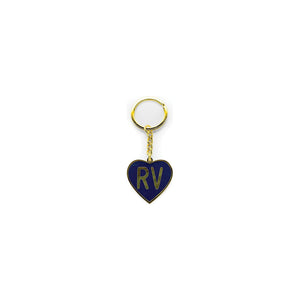 Camco 53288 Enamel Keychain, RV Themed, Navy 