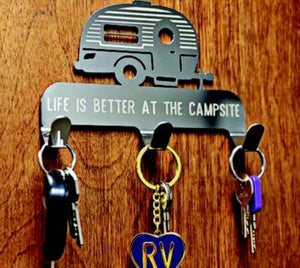 Camco 53368 3 Hook Key & Leash Hanger