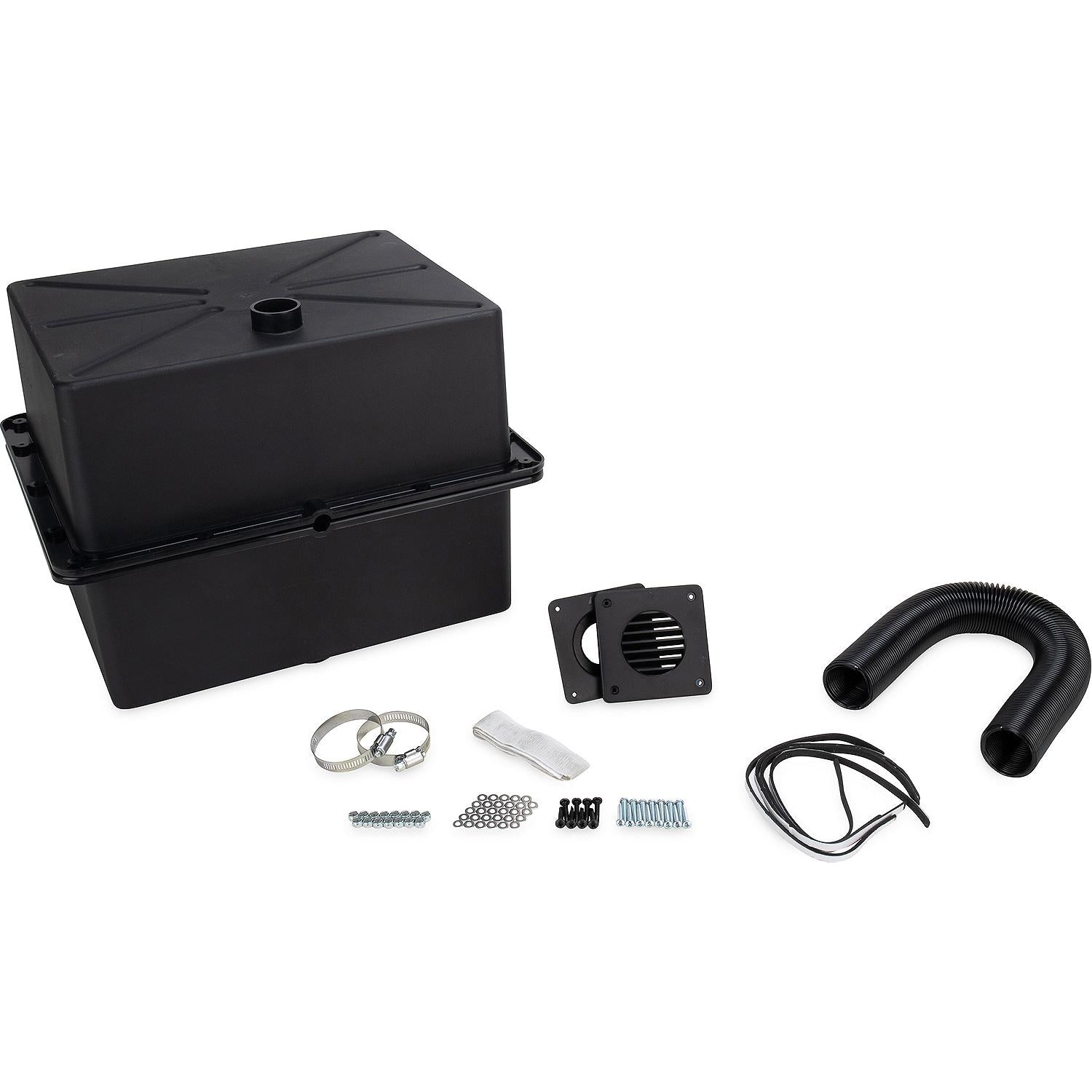 Camco 55385 Vented Side-By-Side Dual Battery Box- For Group 24 Batteries