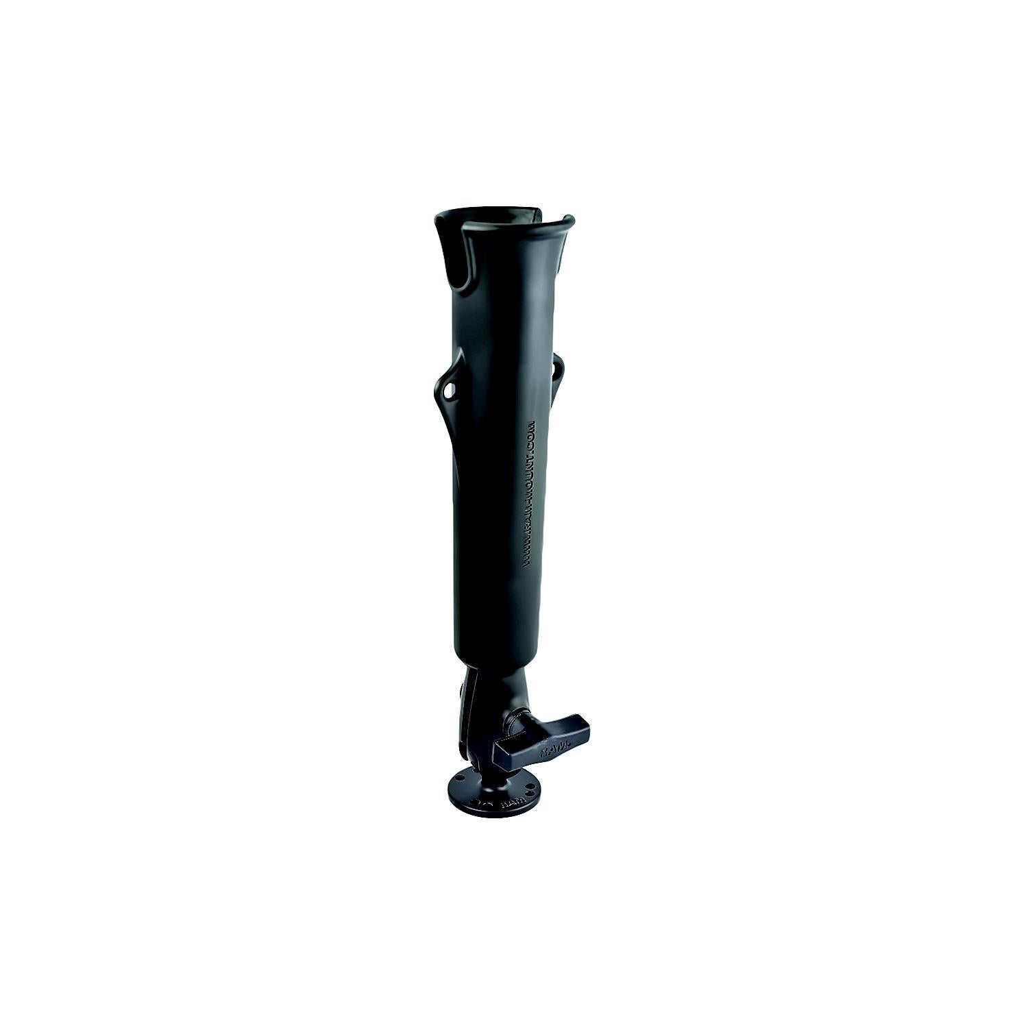 Ram Mount RAP-119 RAM-TUBEâ„¢ 2008 Fishing Rod Holder with Round Flat Surface Base