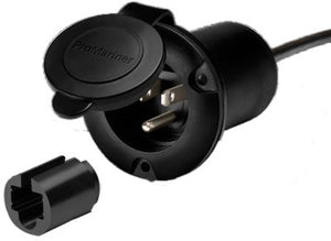 ProMariner 51300 Pro Mariner AC Plug Holder+, Black