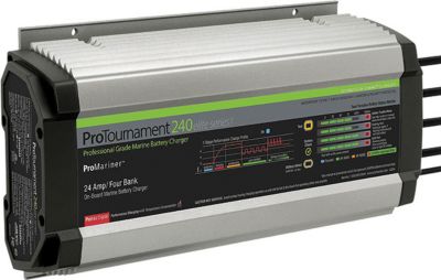 ProMariner 53244 Promariner ProTournament Elite Series 3 Battery Charger, 4-Banks, 24 Amps