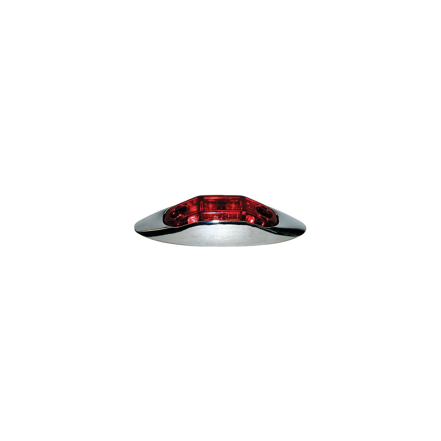 Anderson V168XR LED Clearance/Side Marker Light Kit With Chrome Bezel