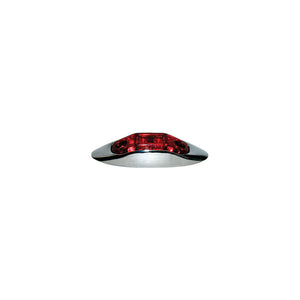 Anderson V168XR LED Clearance/Side Marker Light Kit With Chrome Bezel