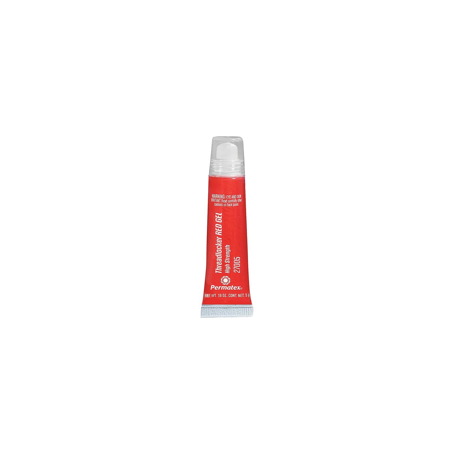 Permatex 27005 High Strength Threadlocker Red Gel, 5 gr.,