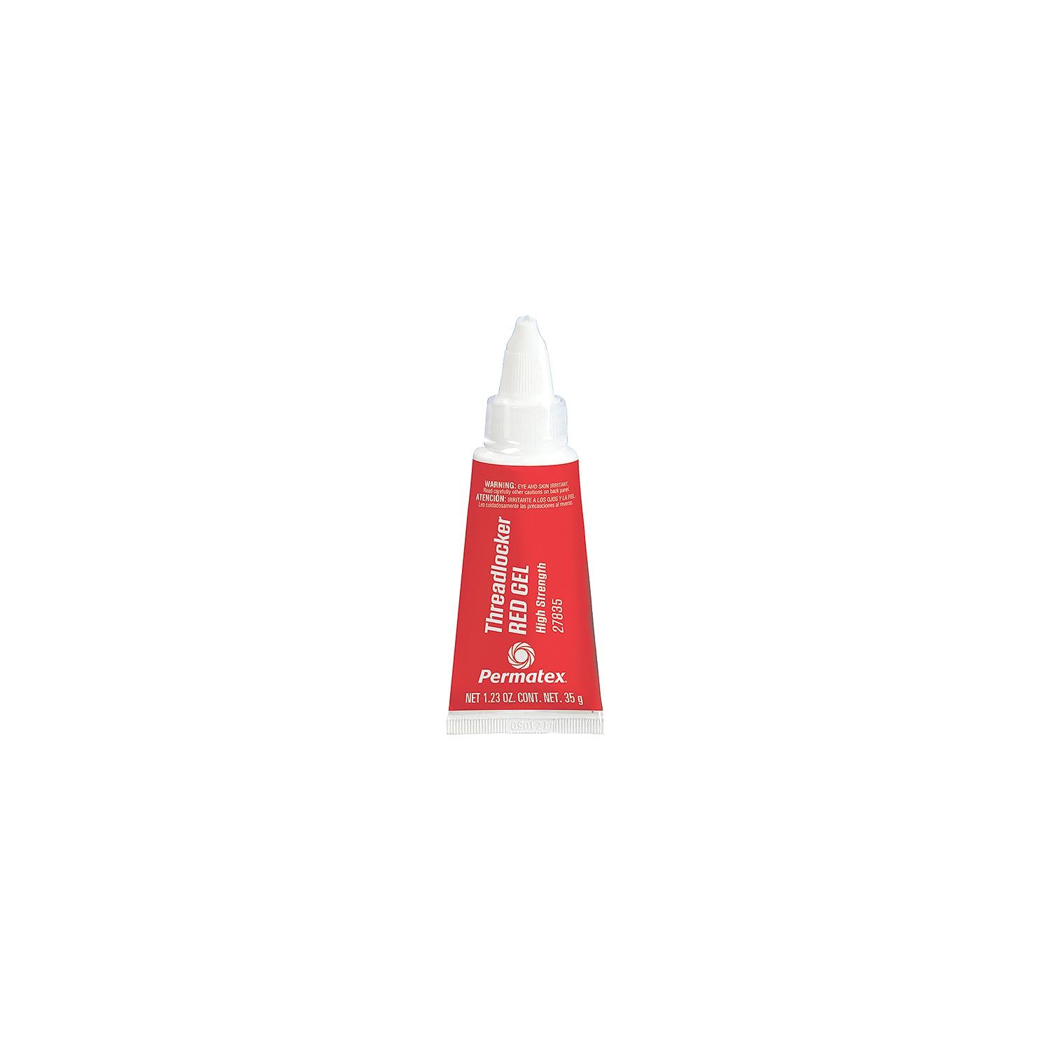 Permatex 27835 High Strength Threadlocker Red Gel, 35 gr.,