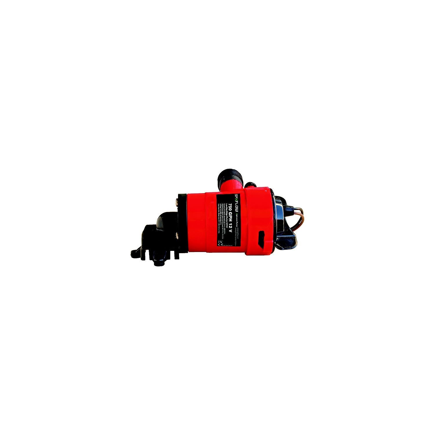 Johnson Pump 33103 1250 GPH Low Boy Bilge Pump, 12V