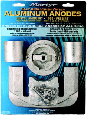 Martyr CMBRAVO1KITM Mercruiser Bravo I Anode Kit - Magnesium