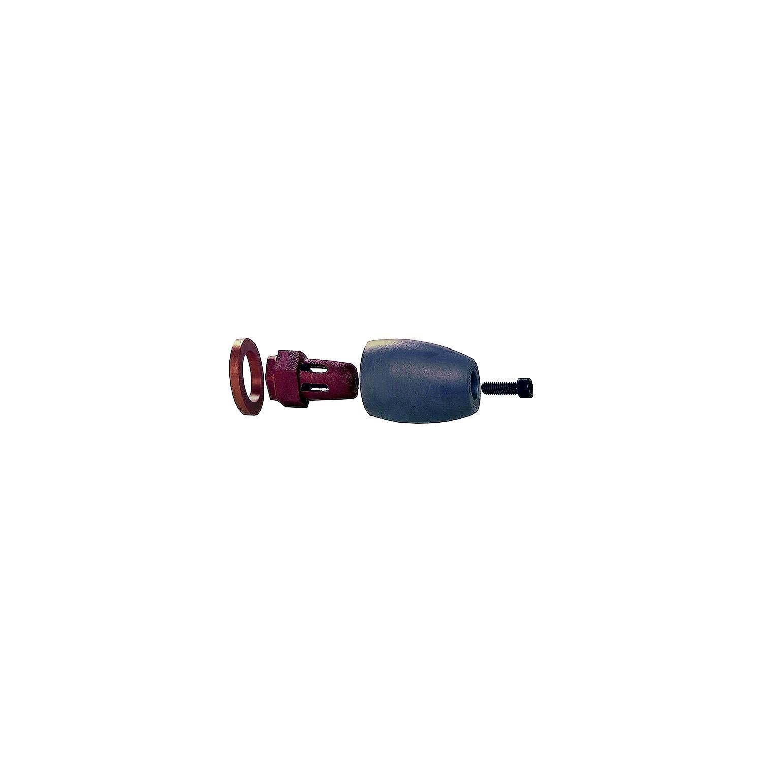 Martyr CMPNDZC09 Pleasurecraft Propeller Nut & Anode Kit, Zinc, Series D
