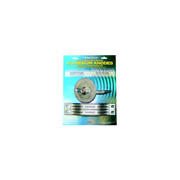 Martyr CMY150KITM Anode Kit For Yamaha 150-200 HP Outboards (Contains 1-6G54525101, 1-6J94537101 and Fastening Hardware)