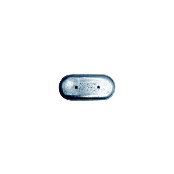 Martyr CMZ24BSZ CMZ24BS Zinc Hull Anode (For Sea Ray) 1.25" x 6.25" 14"