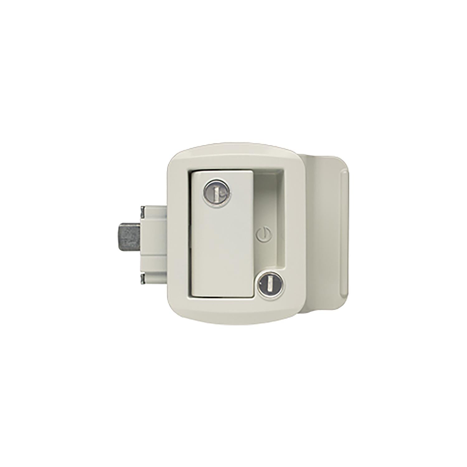 Fasteners Unlimited TTL-43610AL-9009-1PK GLOBAL CLASSIC PRO ENTRANCE LOCK, WHITE