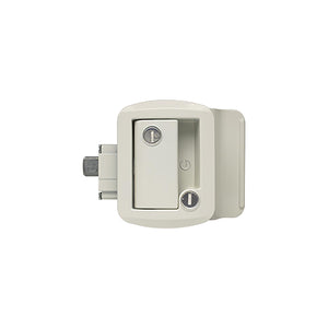 Fasteners Unlimited TTL-43610AL-9009-1PK GLOBAL CLASSIC PRO ENTRANCE LOCK, WHITE