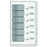 Blue Sea 8273 Water Resistant Panel - 6 Position - White - Vertical [8273]