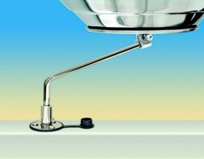Magma A10-126 Locking Flush Deck Socket Mount For Use With Any Marine Kettle Grill