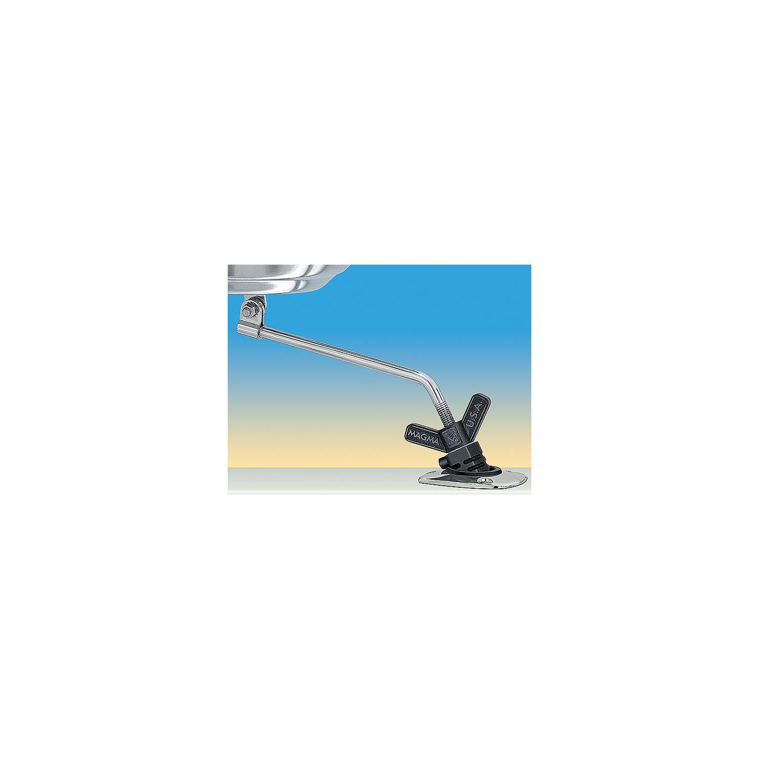 Magma A10-175 Pow'R Grip Fish Rod Holder Mount For Use With Any Marine Kettle Grill