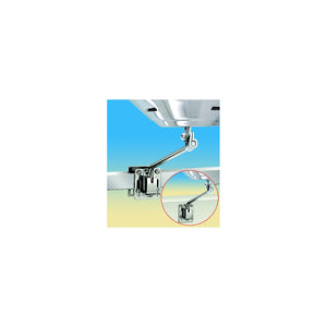 Magma A10-240 Side (Bulkhead) or Square/Flat Rail Mount For Use With Any Marine Kettle Grill