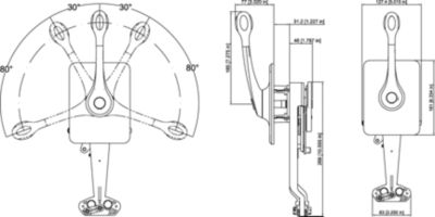 UFlex B400 Single Lever/Dual Action Control, Series