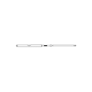 UFlex M86X12 UFLEX M86 Universal Rack & Pinion Steering Cable (Replaces UFLEX, Morse Command 200 or Teleflex SSC124), 12'
