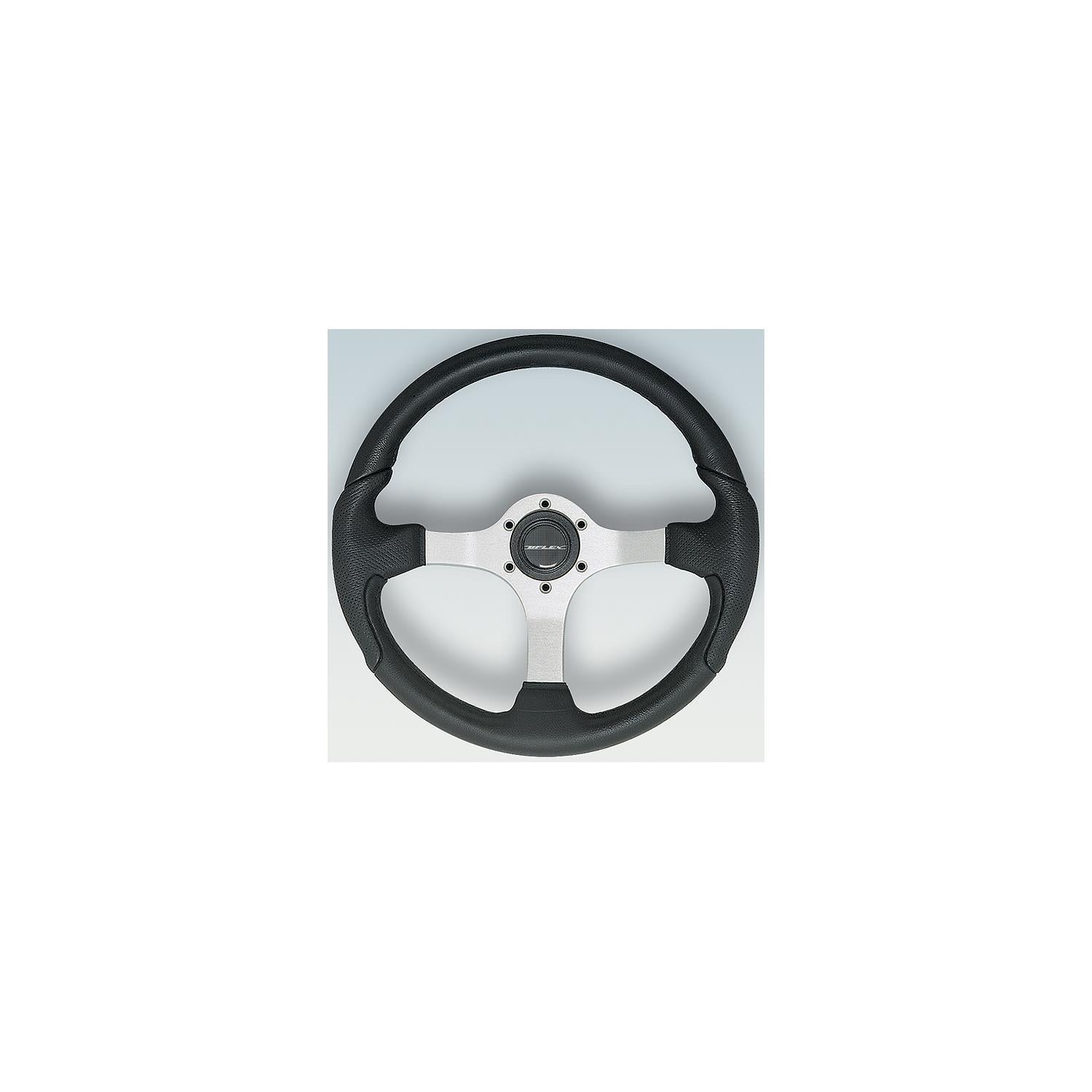 UFlex NISIDABS Nisida Steering Wheel, Satin Finish w/Black Grip
