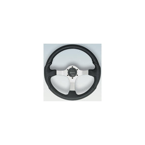 UFlex NISIDABS Nisida Steering Wheel, Satin Finish w/Black Grip