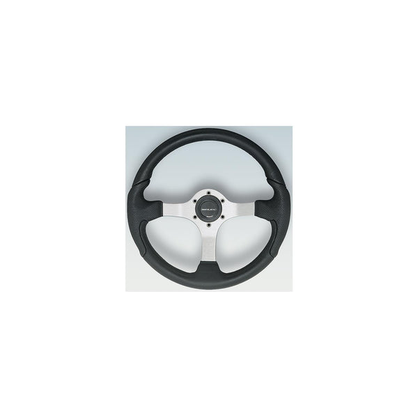 UFlex NISIDABS Nisida Steering Wheel, Satin Finish w/Black Grip