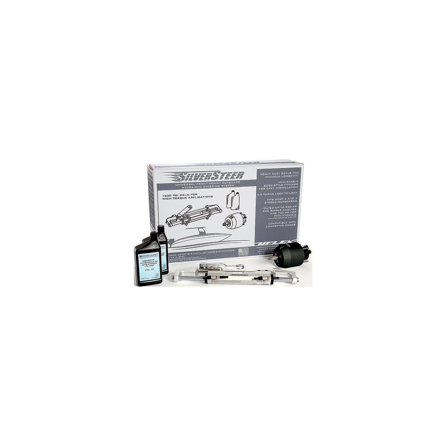 UFlex SILVERSTEER10B Silversteerâ„¢ 1.0 Hydraulic Steering System