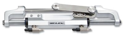 UFlex UC128-SVS 1P Uflex UC128SVS1P Silversteerâ„¢ Front Mount Hydraulic Port Steering Cylinder w/Straight Arm, 7.3cu.in.