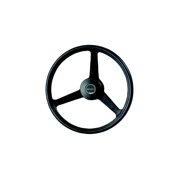 UFlex V32N Black 3-Spoke Steering Wheel