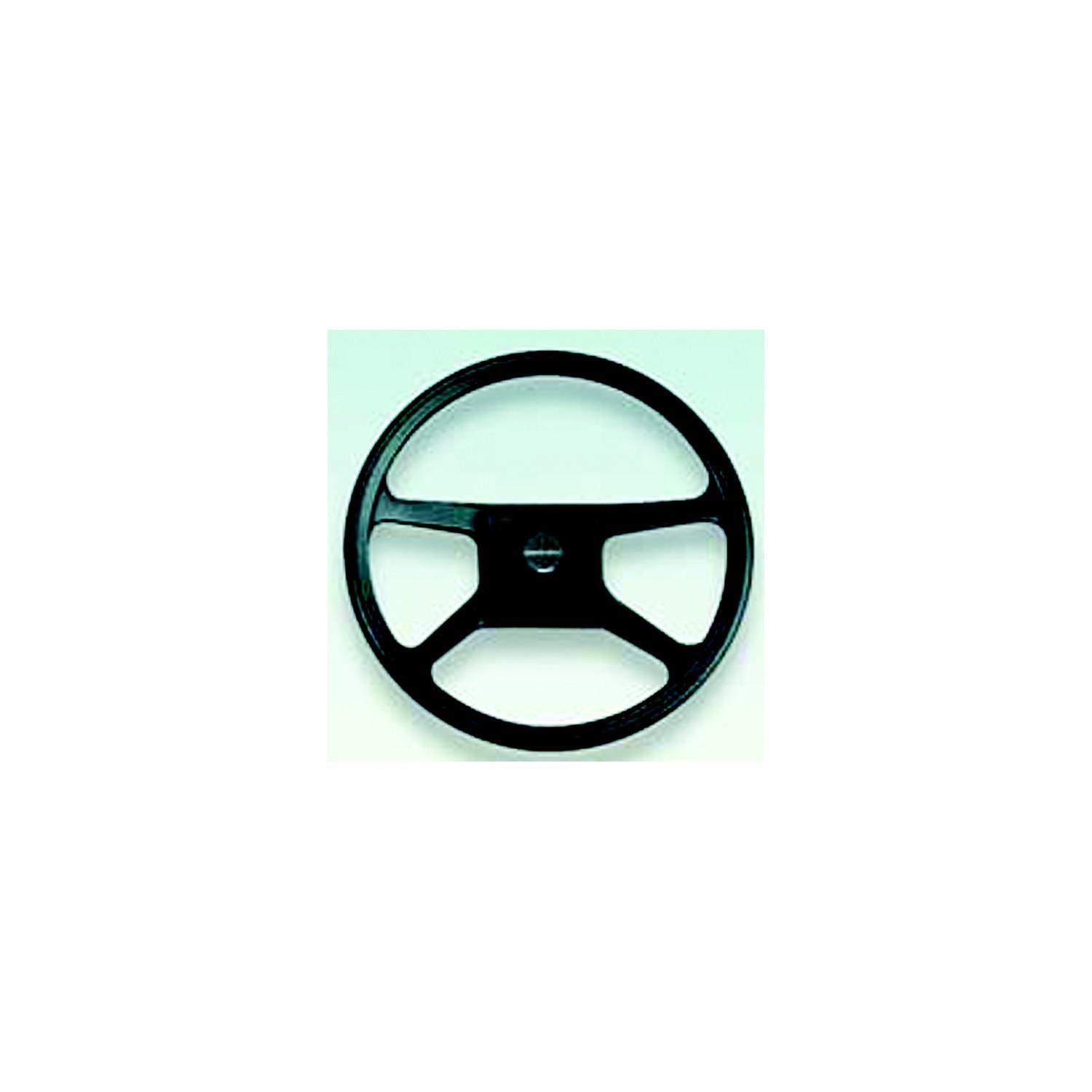 UFlex V33N Black 4-Spoke Steering Wheel