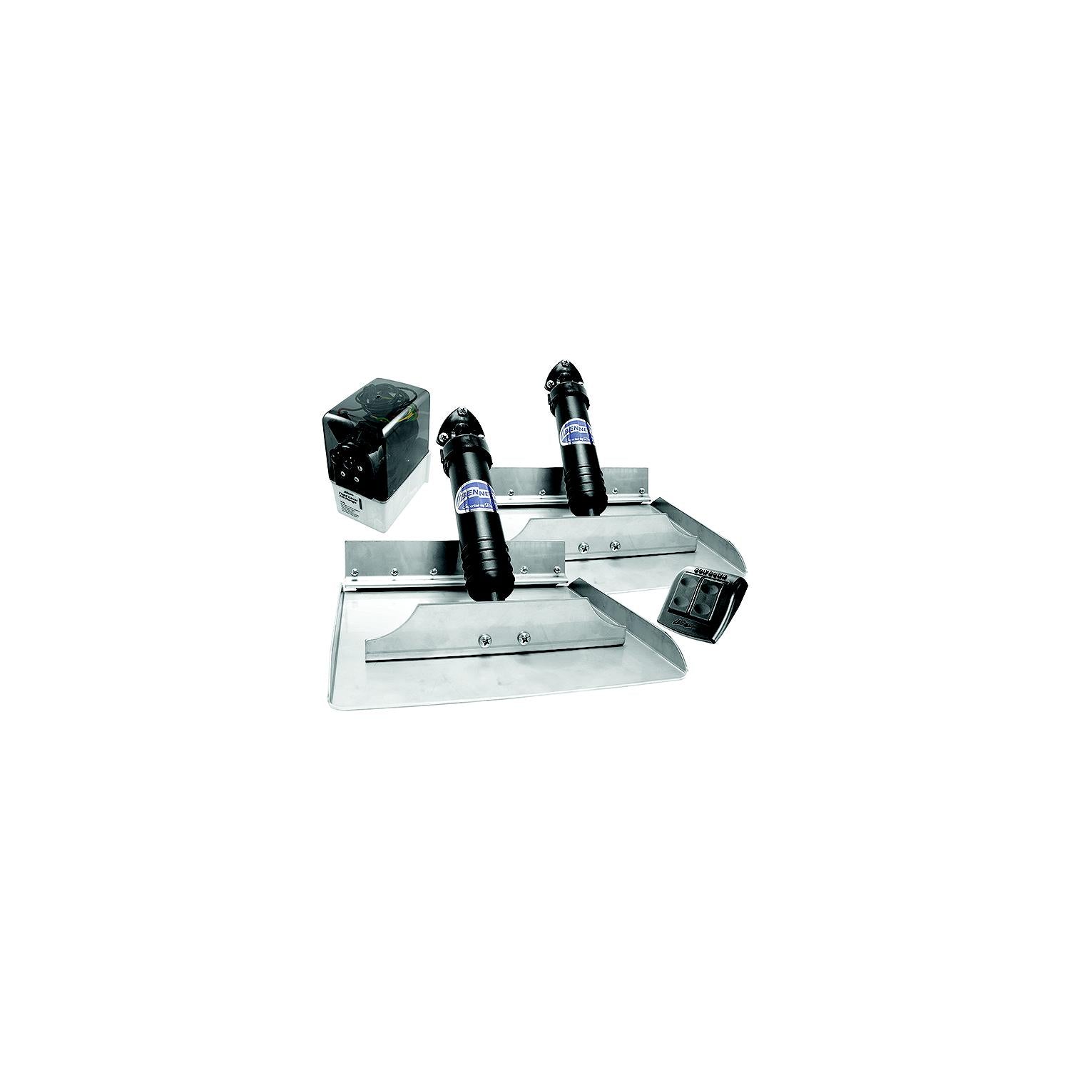 Bennett Trim Tabs 6BT-50000-77-00 Tab System w/Eurostyle Control, 12