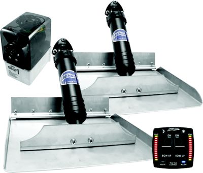 Bennett Trim Tabs 6BT-50111-02-00 309OBI Classic Hydraulic Tab Kit With OBI9000H Integrated Helm Control, 30