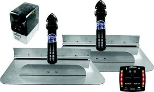 Bennett Trim Tabs 6BT-50110-90-00 1812OBI Classic Hydraulic Tab Kit With OBI9000H Integrated Helm Control, 18