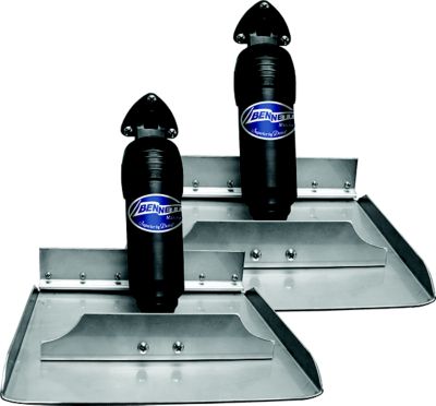 Bennett Trim Tabs 6BT-50013-46-00 Bolt Electric Tabs, 12" x 9" w/Adjustable Angle Upper Hinge w/o Control