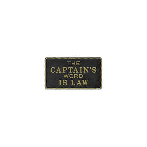 Bernard FP010 The Captain's Word Is Law