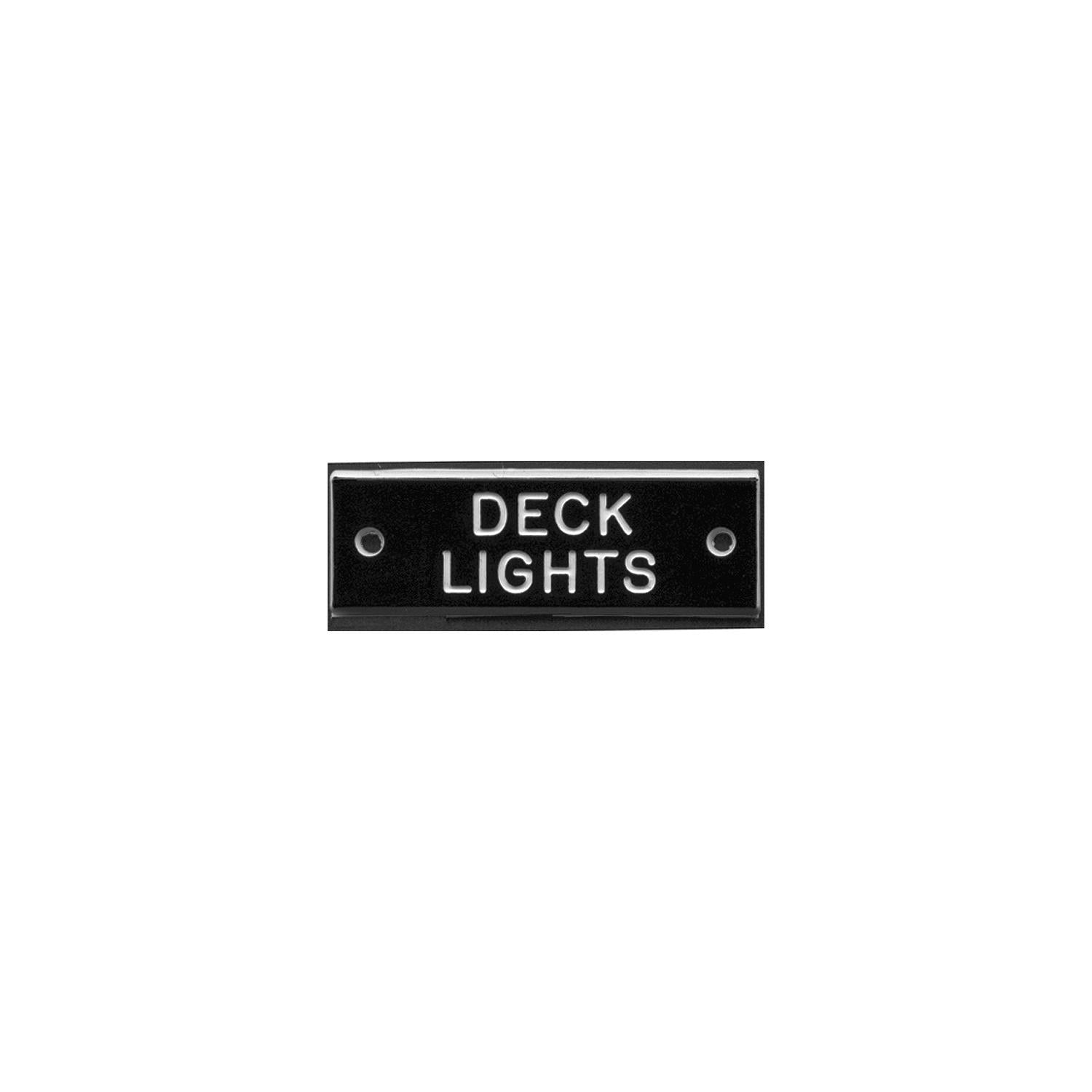 Bernard IP006 Deck Light Identi-Plate, 5 Pack