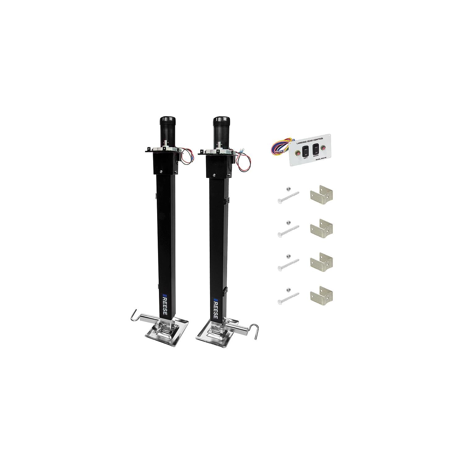 Fulton Performance 500708 Reese Dual Output Fifth Wheel RV Landing Gear
