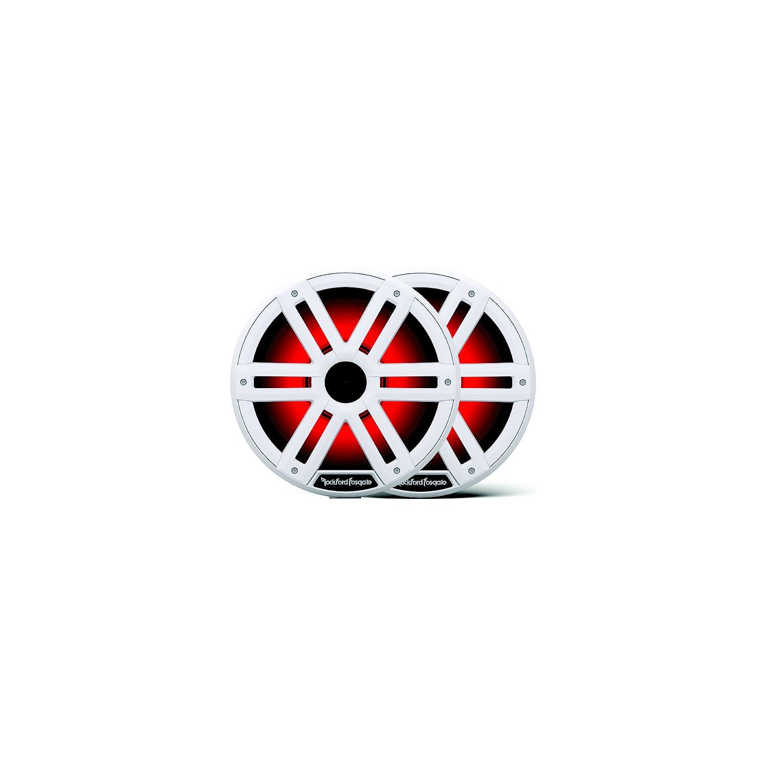 Rockford Fosgate M2-10H Rockford-Fosgate M210H Color Optixâ„¢ 2-Way Horn Loaded Speaker, White